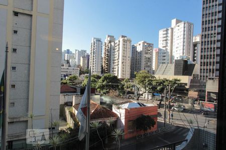 Vista da Sala de apartamento para alugar com 1 quarto, 48m² em Funcionários, Belo Horizonte