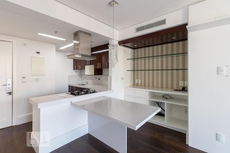 Sala de apartamento para alugar com 1 quarto, 60m² em Itaim Bibi, São Paulo