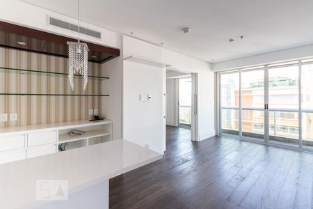 Sala de apartamento para alugar com 1 quarto, 60m² em Itaim Bibi, São Paulo