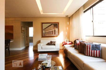 Sala de apartamento à venda com 3 quartos, 110m² em Indianópolis, São Paulo