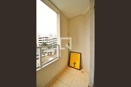 Varanda da Sala de apartamento à venda com 2 quartos, 64m² em Utinga, Santo André
