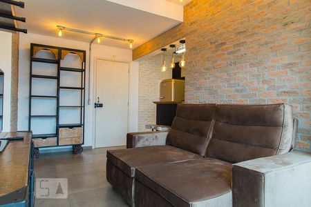 Sala de apartamento para alugar com 2 quartos, 63m² em Brooklin Paulista, São Paulo