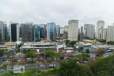 Vista da varanda de apartamento para alugar com 2 quartos, 63m² em Brooklin Paulista, São Paulo