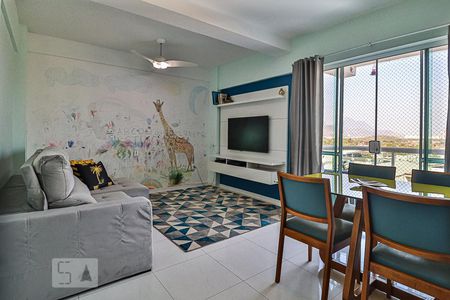 Sala de apartamento para alugar com 2 quartos, 62m² em Curicica, Rio de Janeiro