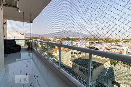 varanda de apartamento para alugar com 2 quartos, 62m² em Curicica, Rio de Janeiro