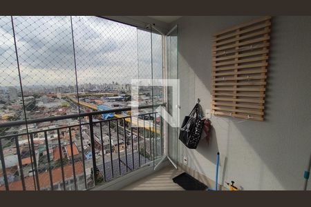 Varanda da Sala de apartamento à venda com 2 quartos, 53m² em Ipiranga, São Paulo