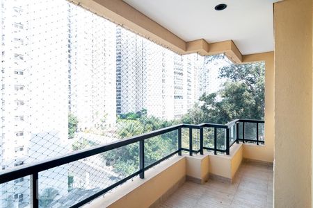 Varanda de apartamento para alugar com 4 quartos, 112m² em Brooklin, São Paulo