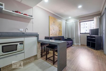 Sala de kitnet/studio para alugar com 1 quarto, 40m² em Jardim Paulista, São Paulo