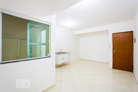 Sala/Cozinha de apartamento para alugar com 2 quartos, 53m² em Jardim das Maravilhas, Santo André