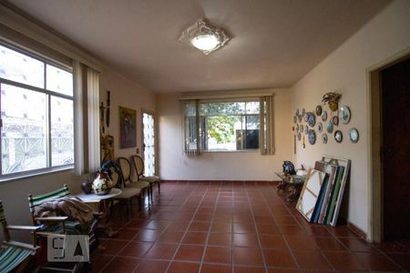 Sala de casa à venda com 4 quartos, 560m² em Taquara, Rio de Janeiro