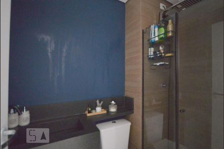 Banheiro de apartamento para alugar com 1 quarto, 30m² em Jardim Santa Cruz (sacomã), São Paulo