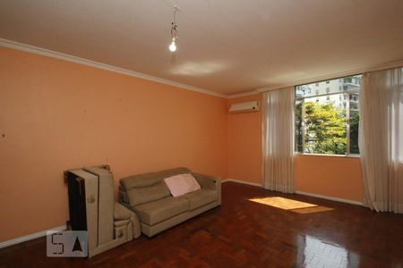 Sala de apartamento à venda com 3 quartos, 125m² em Laranjeiras, Rio de Janeiro