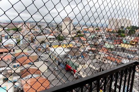 Sacada da Sala de apartamento para alugar com 2 quartos, 52m² em Vila Carmosina, São Paulo