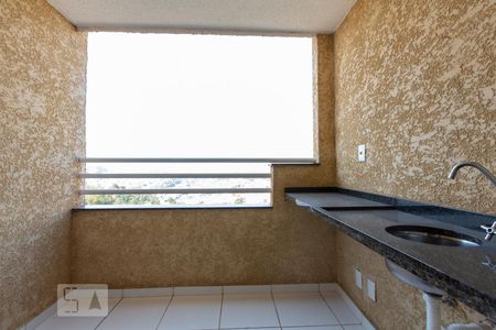 Varanda da Sala de apartamento para alugar com 3 quartos, 80m² em Parque Bela Vista, Sorocaba