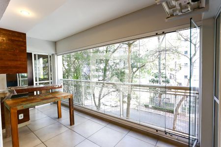 Varanda de apartamento para alugar com 1 quarto, 80m² em Vila Andrade, São Paulo