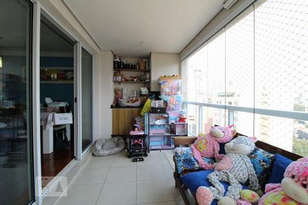 Varanda da sala de apartamento à venda com 3 quartos, 88m² em Perdizes, São Paulo