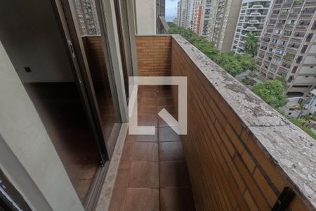 Varanda da Sala de apartamento para alugar com 4 quartos, 290m² em Boqueirão, Santos