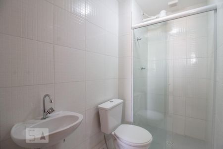 Banheiro de kitnet/studio à venda com 1 quarto, 38m² em Vila Galvao, Guarulhos