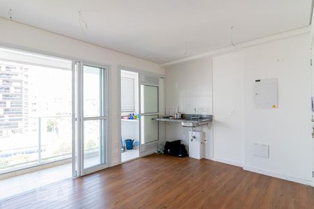 Sala Cozinha de apartamento à venda com 2 quartos, 49m² em Vila Mariana, São Paulo