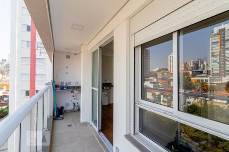 Sacada da Sala  de apartamento à venda com 2 quartos, 49m² em Vila Mariana, São Paulo