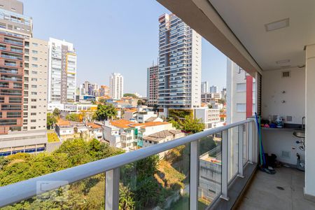 Sacada da Sala  de apartamento à venda com 2 quartos, 49m² em Vila Mariana, São Paulo