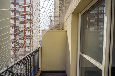 Varanda da Sala de apartamento para alugar com 2 quartos, 70m² em Vila Gomes Cardim, São Paulo