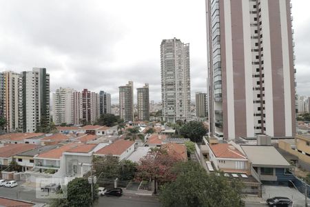 Vista da Sacada da Sala de Estar de apartamento para alugar com 4 quartos, 270m² em Jardim Anália Franco, São Paulo