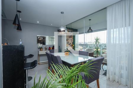 Sala de Jantar de apartamento para alugar com 2 quartos, 70m² em Parque Assunção, Taboão da Serra