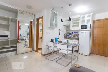 Sala de apartamento para alugar com 1 quarto, 35m² em Asa Norte, Brasília