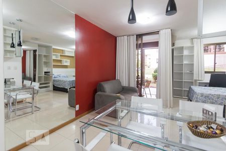 Sala de apartamento para alugar com 1 quarto, 35m² em Asa Norte, Brasília