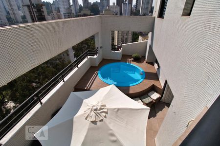 Apartamento para alugar com 240m², 4 quartos e 4 vagas Apartamento para alugar com 240m², 4 quartos e 4 vagasVista da Sacada da Suíte 1