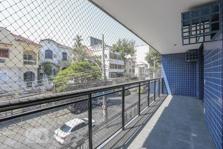 Varanda da Sala de apartamento para alugar com 3 quartos, 110m² em Andaraí, Rio de Janeiro