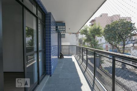 Varanda da Sala de apartamento à venda com 3 quartos, 110m² em Andaraí, Rio de Janeiro