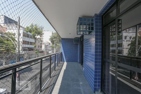 Varanda da Sala de apartamento para alugar com 3 quartos, 110m² em Andaraí, Rio de Janeiro