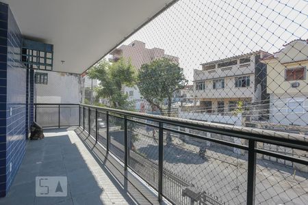 Varanda da Sala de apartamento à venda com 3 quartos, 110m² em Andaraí, Rio de Janeiro