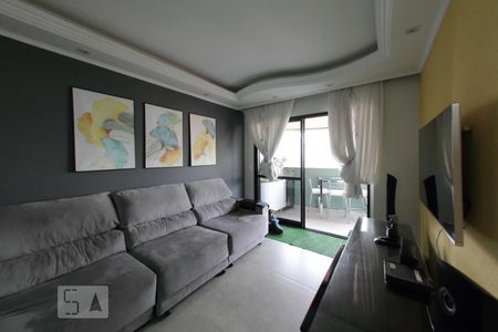 Sala de estar de apartamento à venda com 3 quartos, 140m² em Rudge Ramos, São Bernardo do Campo