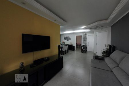Sala de estar de apartamento à venda com 3 quartos, 140m² em Rudge Ramos, São Bernardo do Campo