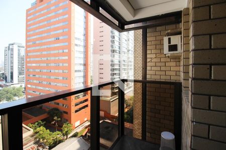 Varanda  de apartamento para alugar com 1 quarto, 41m² em Moema, São Paulo