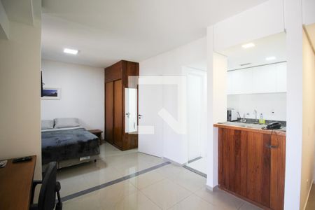 Sala de apartamento para alugar com 1 quarto, 41m² em Moema, São Paulo