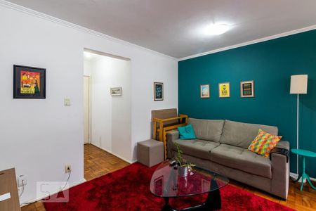 Sala de apartamento à venda com 2 quartos, 80m² em Indianópolis, São Paulo
