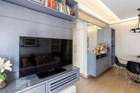 Sala de apartamento para alugar com 1 quarto, 47m² em Vila Uberabinha, São Paulo