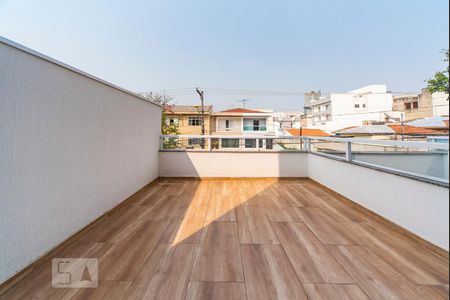 Varanda do Quarto  de apartamento à venda com 1 quarto, 64m² em Jardim, Santo André