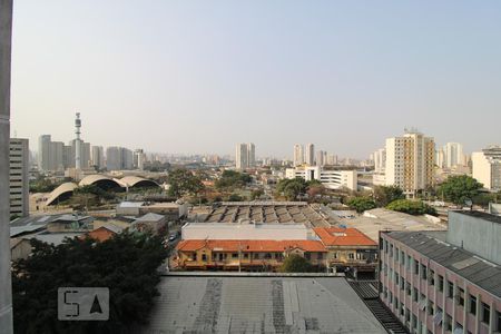 Vista da sacada de apartamento para alugar com 1 quarto, 52m² em Barra Funda, São Paulo