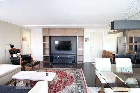 Sala de apartamento para alugar com 1 quarto, 52m² em Barra Funda, São Paulo