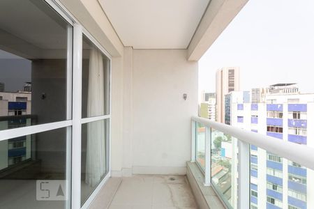 Varanda de apartamento para alugar com 1 quarto, 33m² em Pinheiros, São Paulo