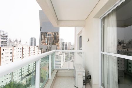 Varanda de apartamento para alugar com 1 quarto, 33m² em Pinheiros, São Paulo