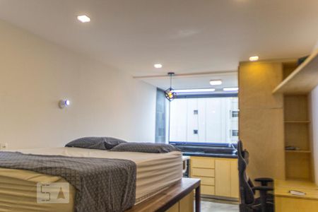 Sala de apartamento para alugar com 1 quarto, 28m² em Vila Olímpia, São Paulo