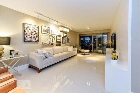 Sala de apartamento à venda com 4 quartos, 214m² em Lagoa, Rio de Janeiro