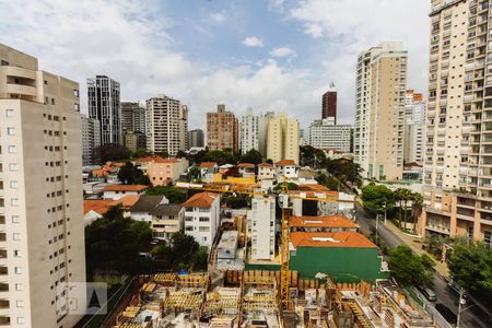 Varanda Vista de apartamento à venda com 3 quartos, 130m² em Perdizes, São Paulo