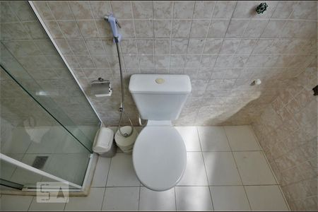 Banheiro Social de apartamento para alugar com 1 quarto, 65m² em Botafogo, Rio de Janeiro